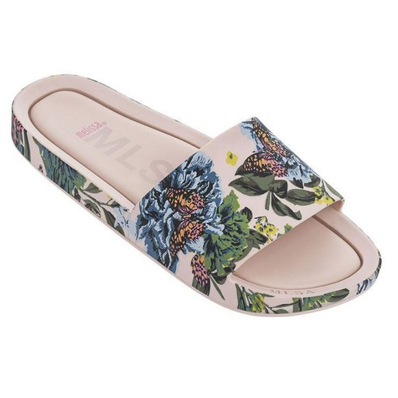 New Melissa Floral Sandals, Beach Slides 5 - Picture 5 of 7